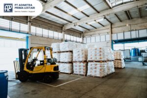Calcium Stearate dalam Industri Coating dan Adhesive PT Adimitra Prima Lestari Warehouse