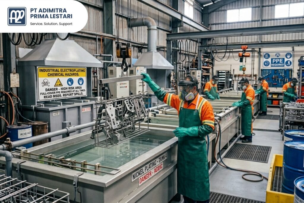 Masa Depan Industri Electroplating Indonesia - PT Adimitra Prima Lestari Distributor Bahan Kimia Industri