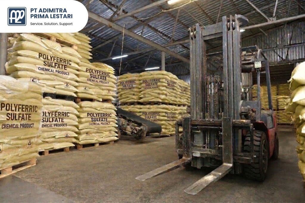 Poly Ferric Sulphate untuk Pertambangan - PT Adimitra Prima Lestari Distributor Bahan Kimia Industri