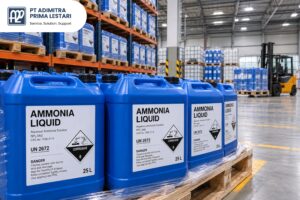 Ammonia Liquid untuk Water Treatment - PT Adimitra Prima Lestari Distributor Bahan Kimia Industri