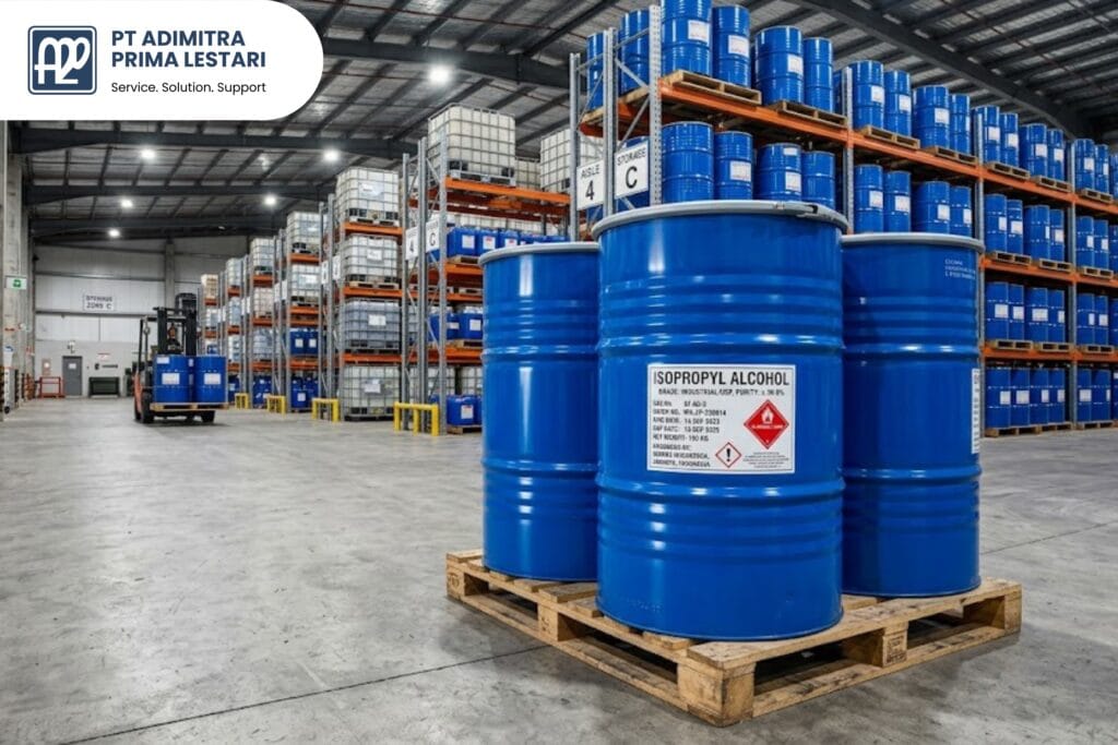 Isopropyl Alcohol untuk Industri Kosmetik - PT Adimitra Prima Lestari Distributor Bahan Kimia Industri